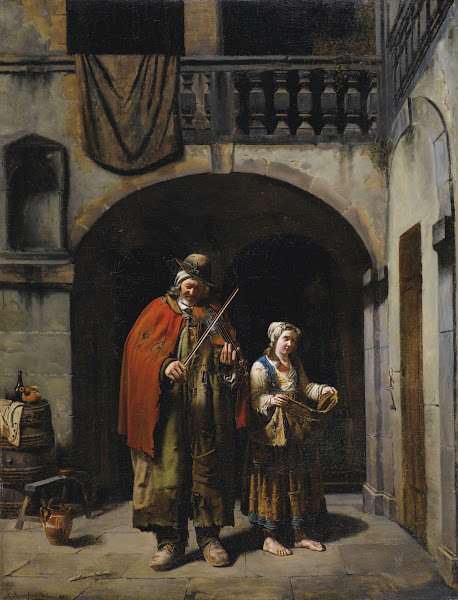 Vieillard aveugle conduit par sa fille 1819