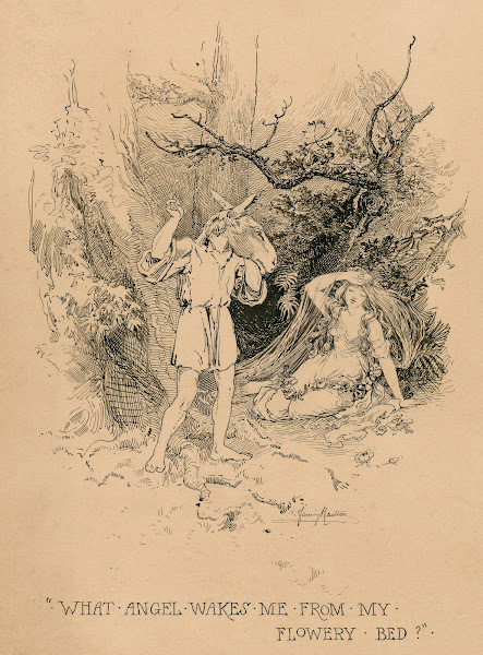 A Midsummer nights dream What angel wakes me from my flowery bed 1901