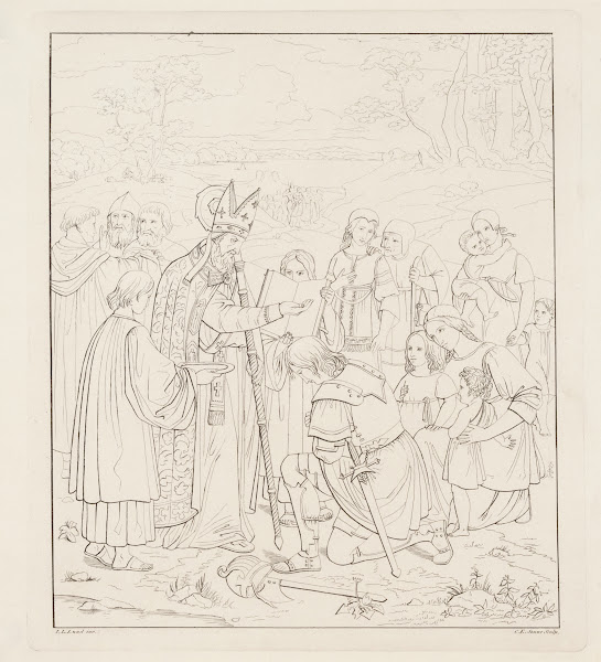 De første danske kristnes dåb 1826