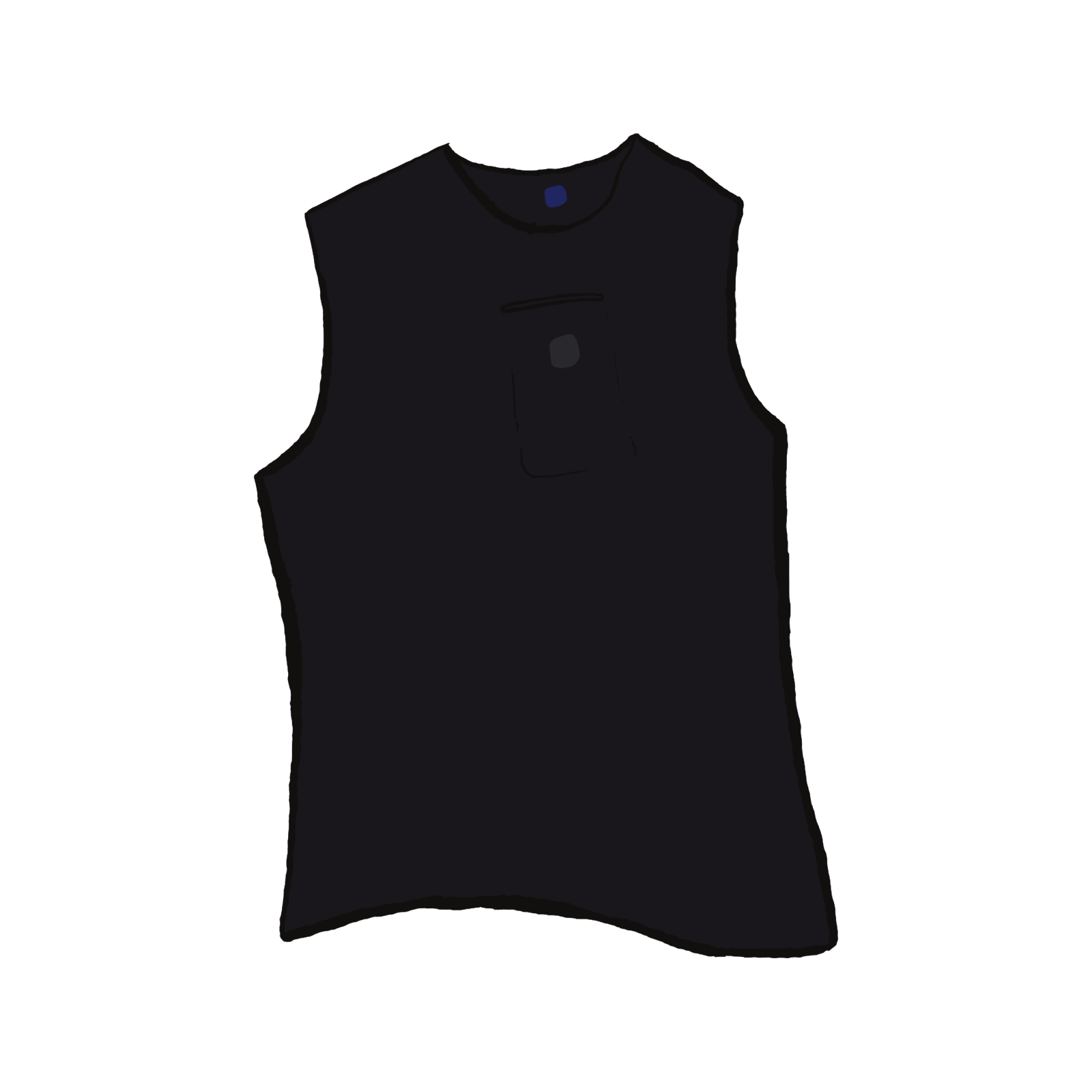 Yeezy Mens Sleeveless Second Skin product image