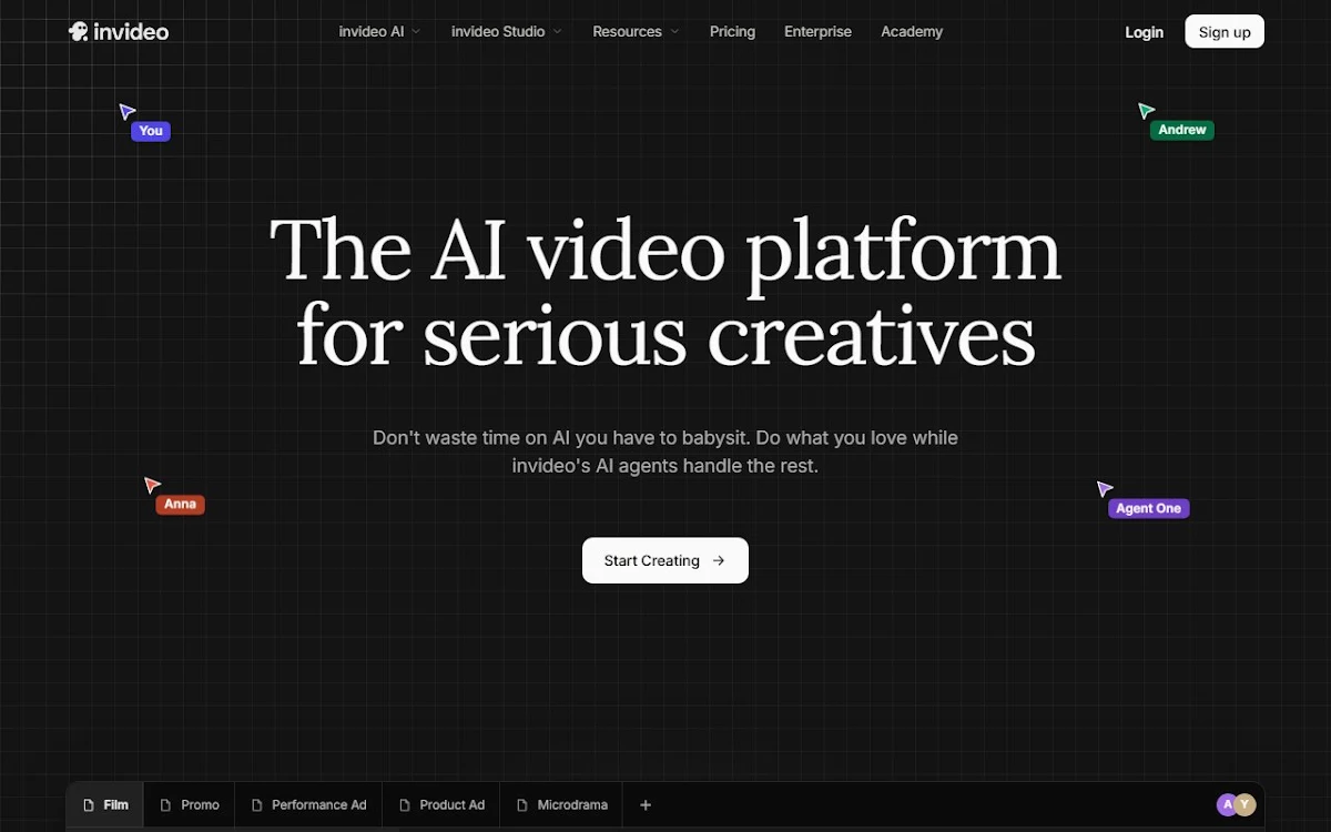 Captura de InVideo