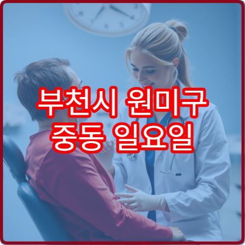부천시 원미구 중동 일요일 안과 눈충혈 시야흐림 진료