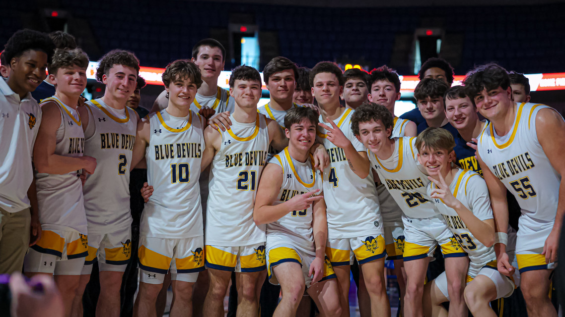 Blue Devils Finish the Job: Old Forge Rolls to 2A Title at the Arena