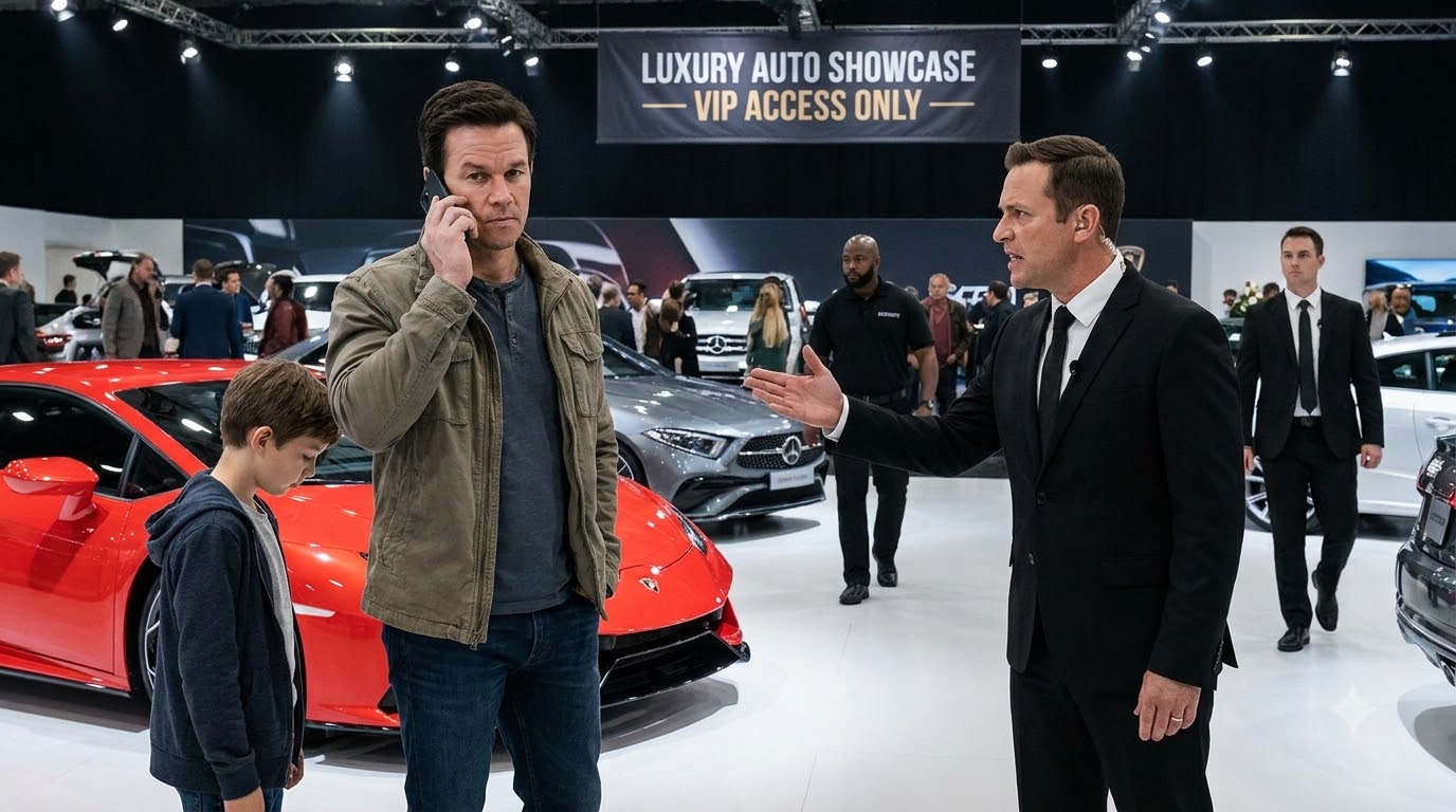 He Was Threatened With Ejection After His Son Touched A Luxury Sports Car Then One Phone Call Exposed Who The Event Manager Had Just Disrespected