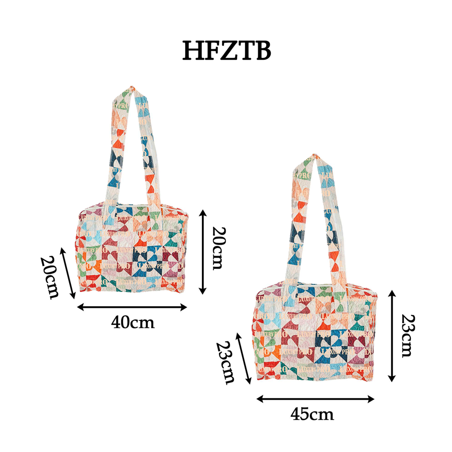 3D Quilted pillow bag