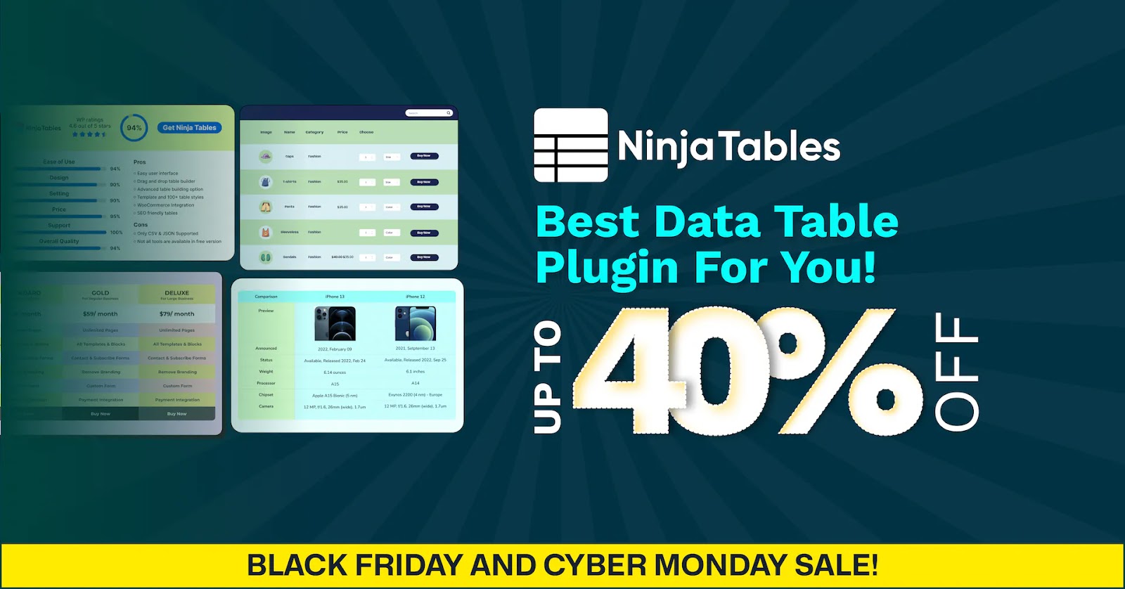 Ninja Tables deal
