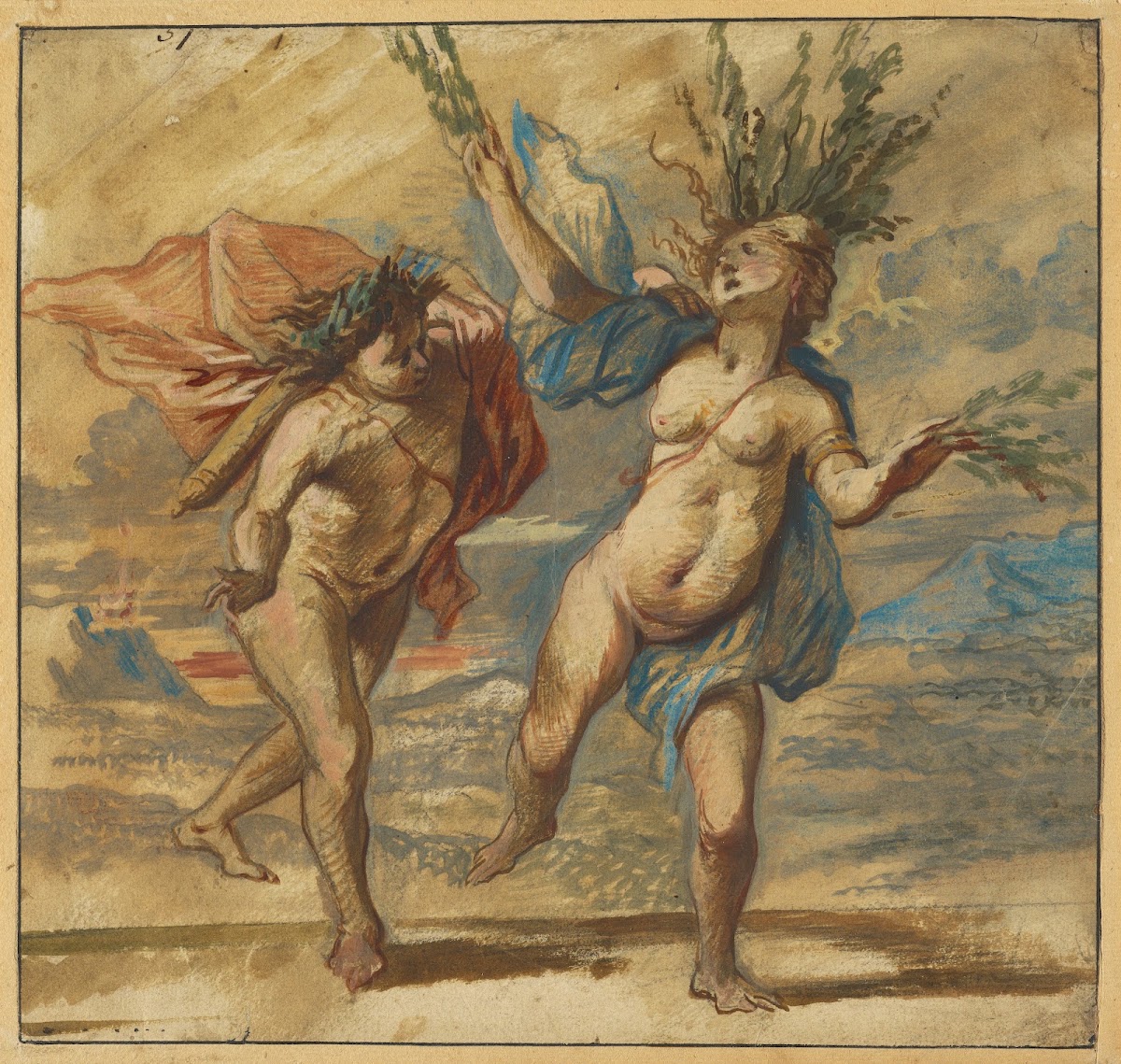 Apollo and Daphne about 1640