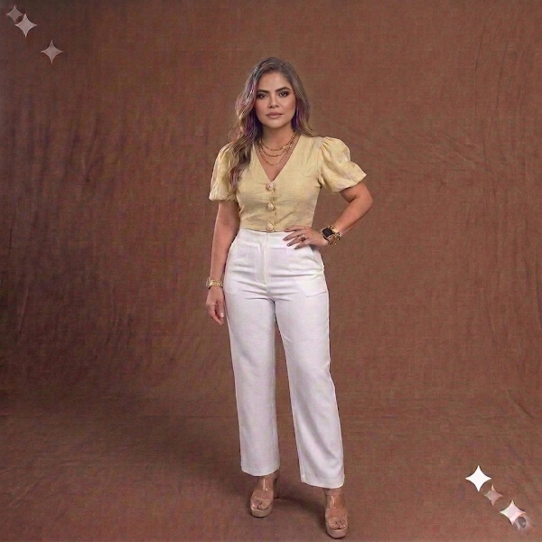 Blusa Estructurada Beige