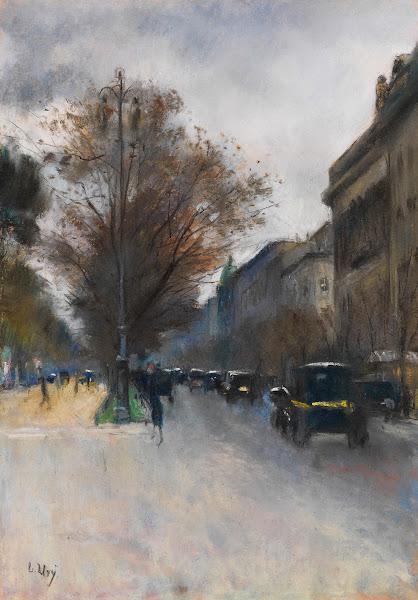 Berliner StraßEnszene Im Herbst Hotel Adlon Berlin 1920