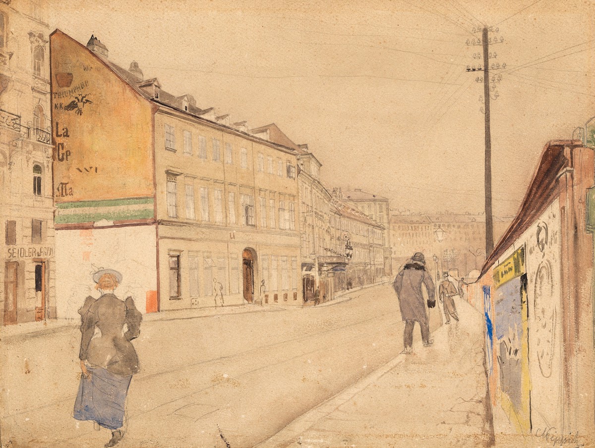 Theater a d Wien IV Wienstrasse 1897