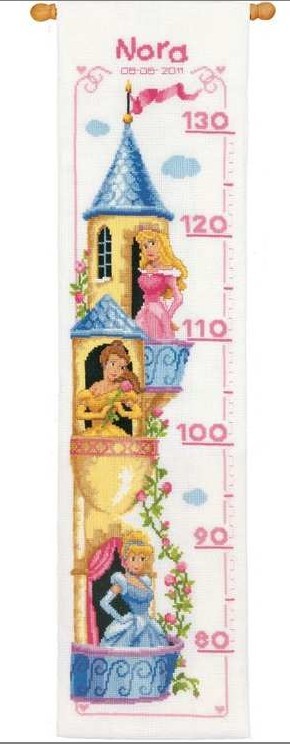 CMP VER70935 Princess Castle Height Chart