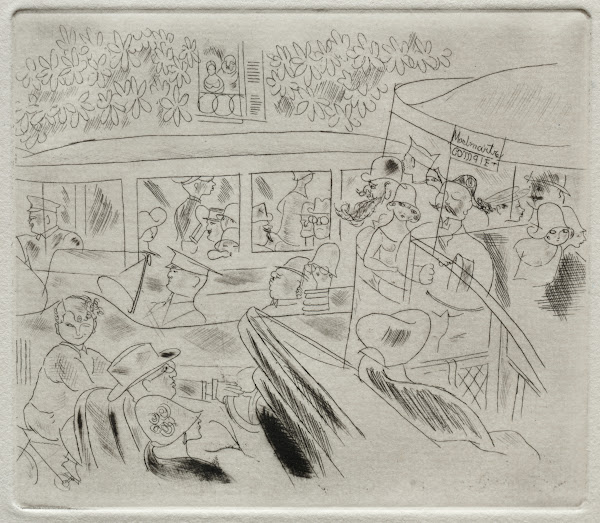 Traffic Montmartre 1925
