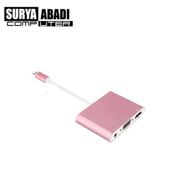 CONVERTER LIGHTNING TO HDMI + VGA