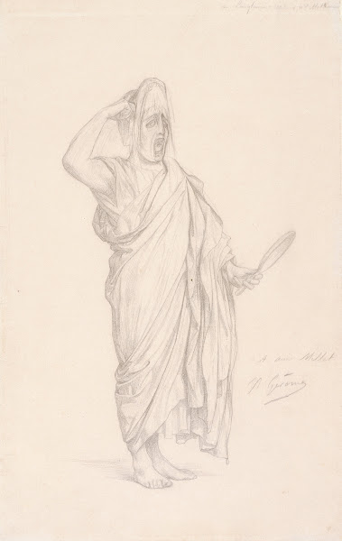 Vanitas despairing figure 1863