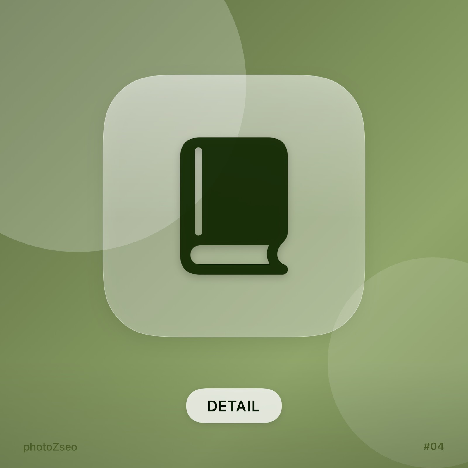 Leather Notebook A5 — Olive 4