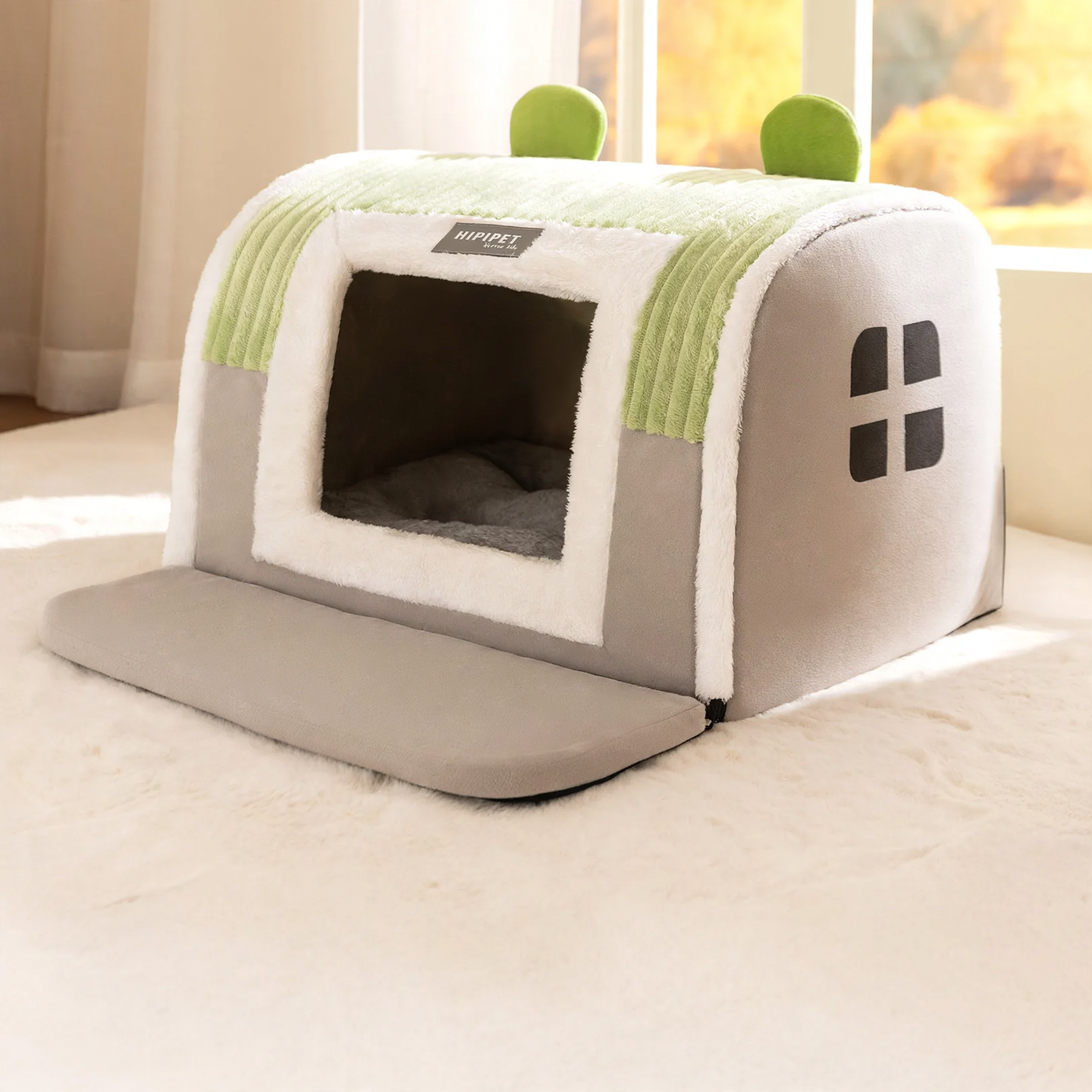 Pet Sleeping House, Winter, Arched Design