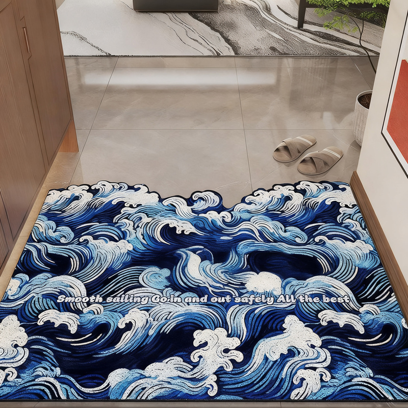 Doormat, non-slip, looped
