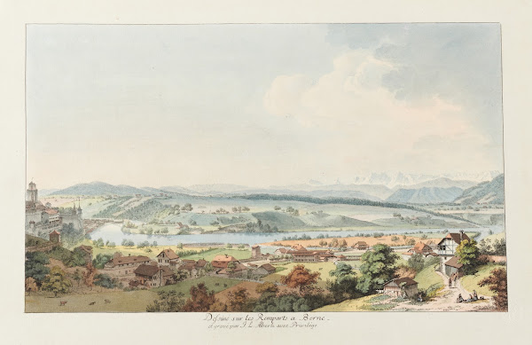 Dessiné sur les Remparts a Berne