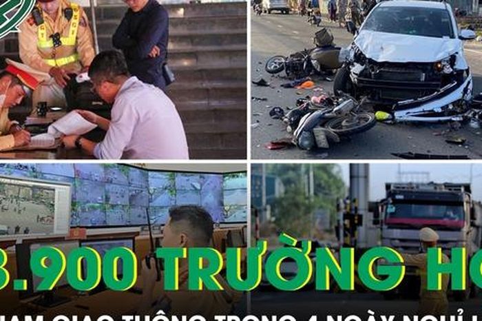 Xử lý hơn 53.900 trường hợp vi phạm giao thông trong 4 ngày nghỉ lễ - Báo Sức Khỏe &amp; Đời Sống