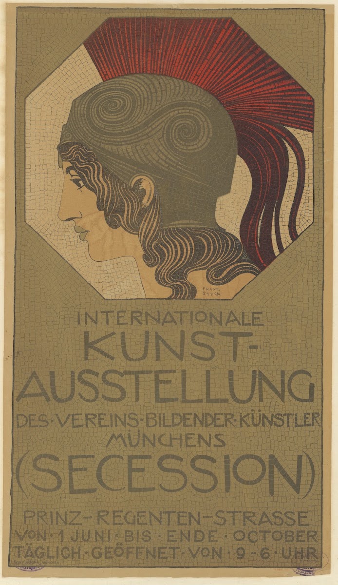 International Kunst Ausstellung Münchens Secession von 1 Juni bis ende October 1