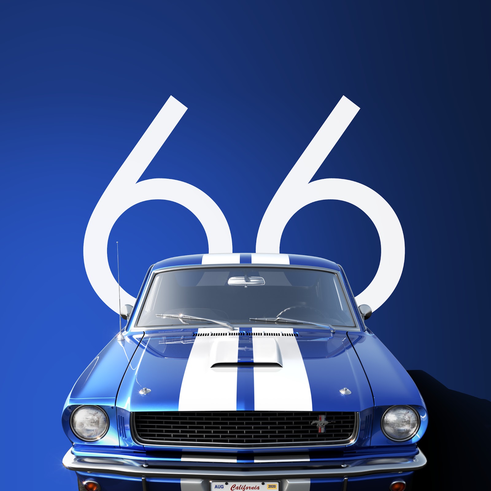 Download 1966 Shelby, Mustang, Classic Car, Gt350 4K iPhone