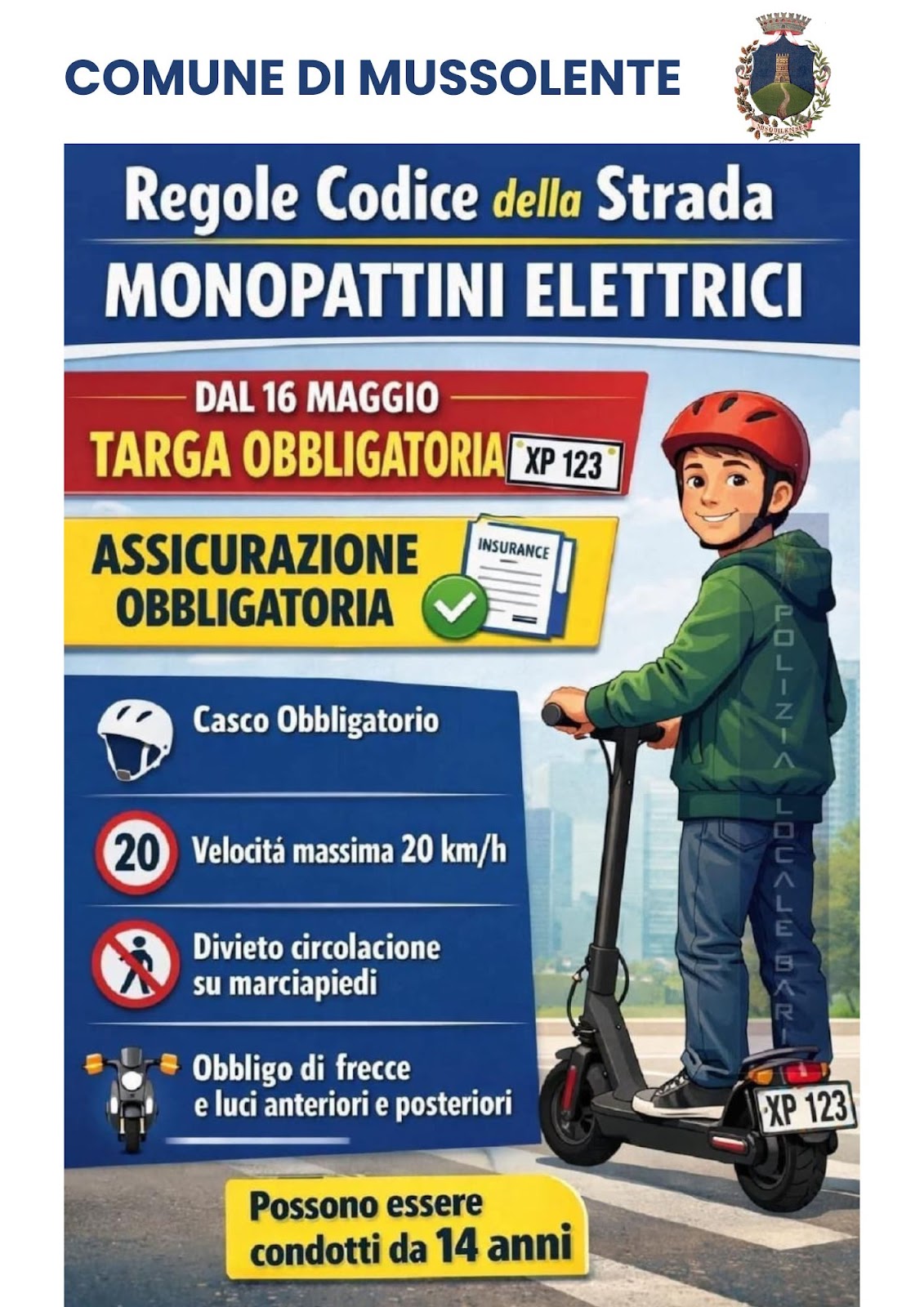 Regole monopattini elettrici