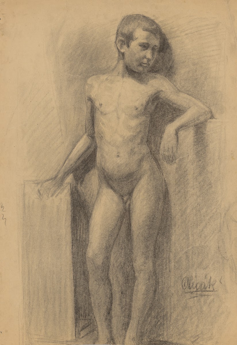 Study of Boyish Nude 19101920