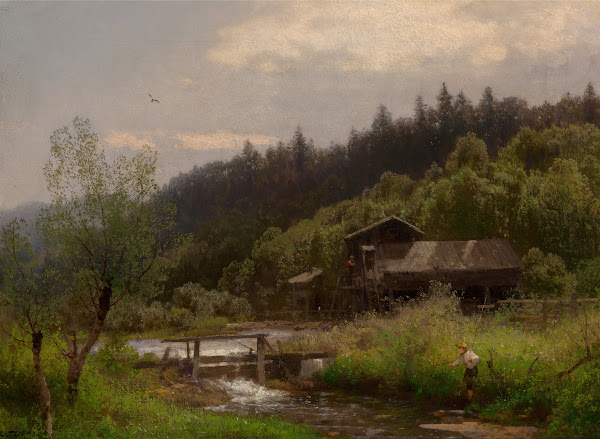 Farm House by the Creek