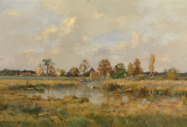 Landscape near Amiens 1895