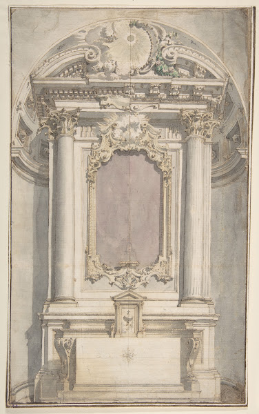 Designs for an Altar in a Niche 17351817
