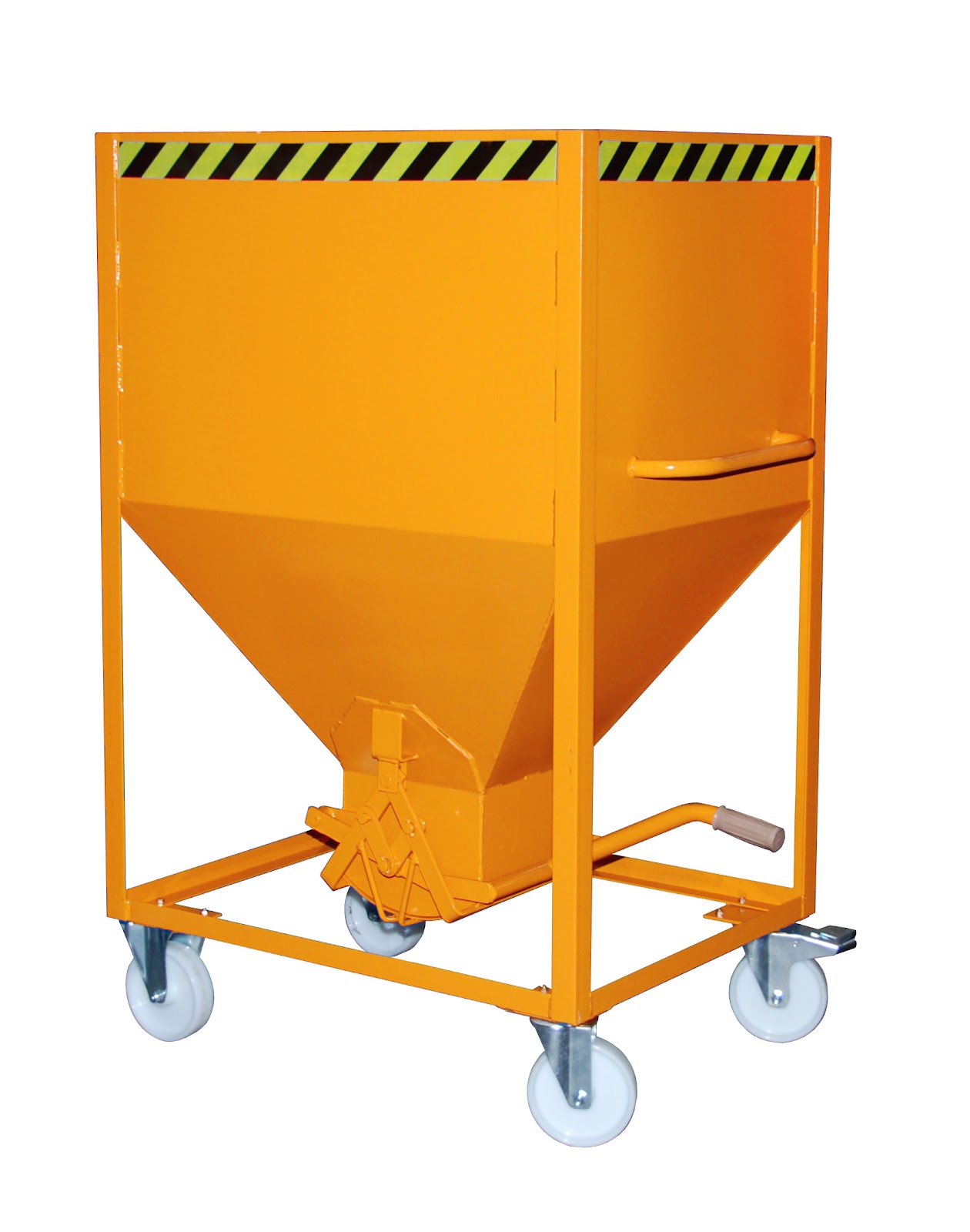 Silocontainer SR 600, gelakt, Geeloranje