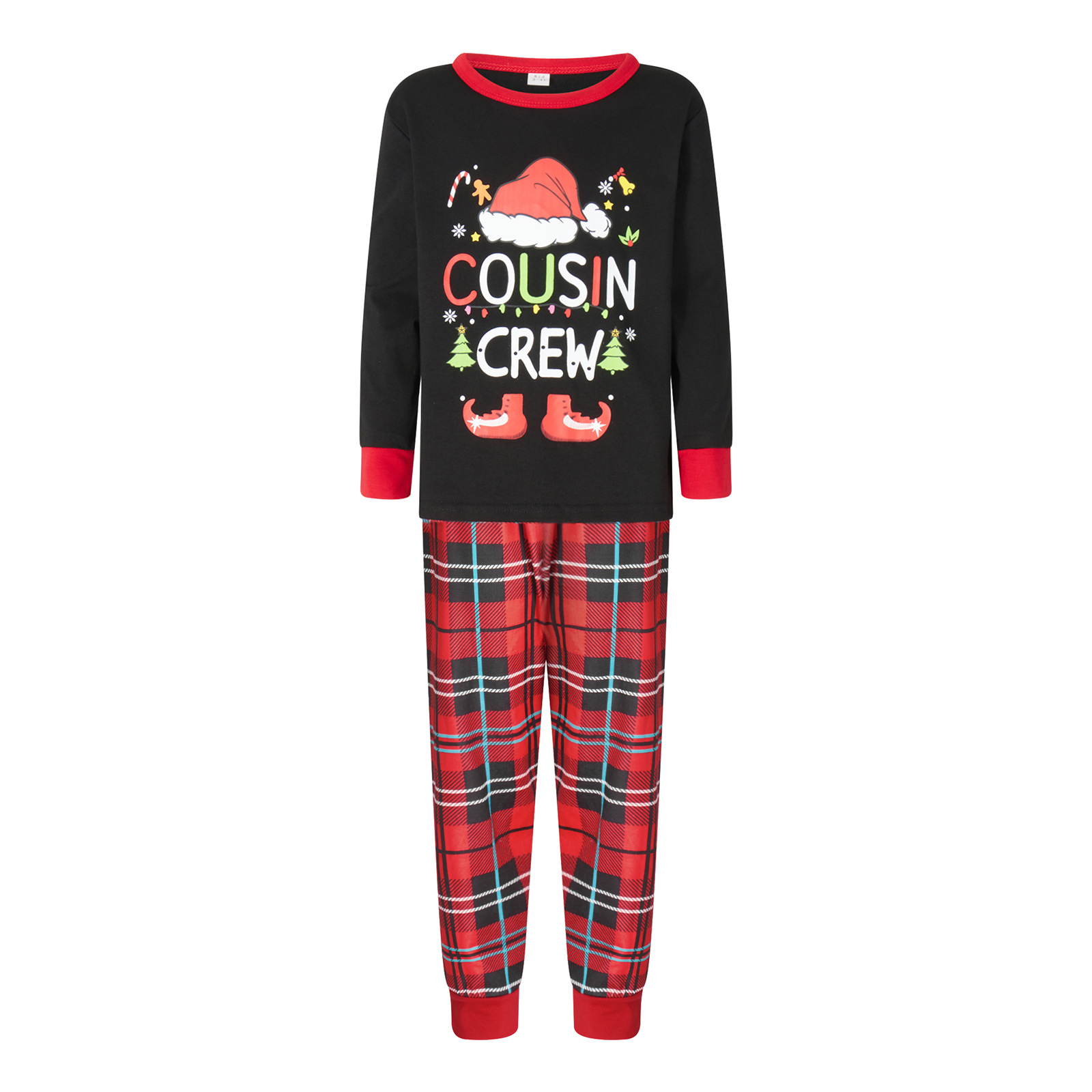 Christmas pajama set for the family made of cotton