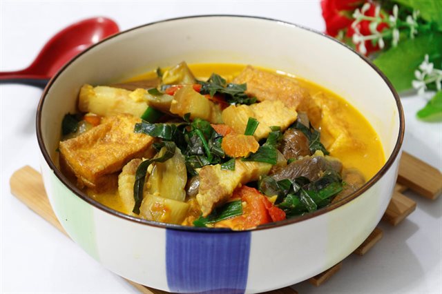 Cà Tím Bung Đậu Thịt