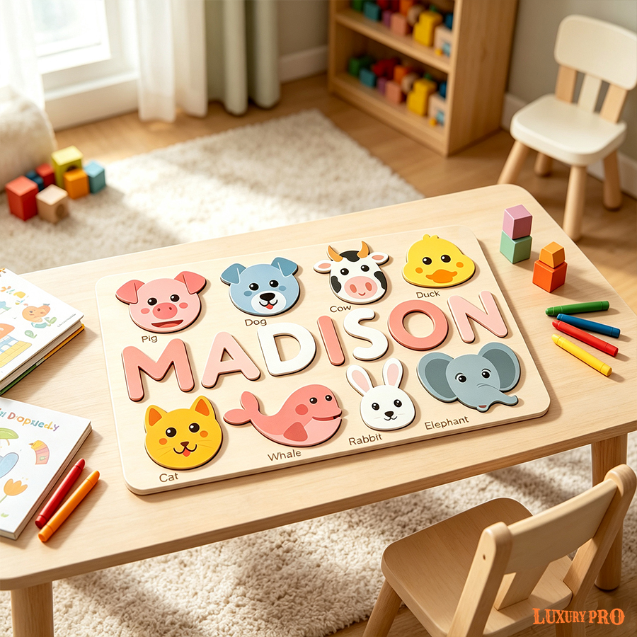 Kids Wooden Jigsaw Puzzle