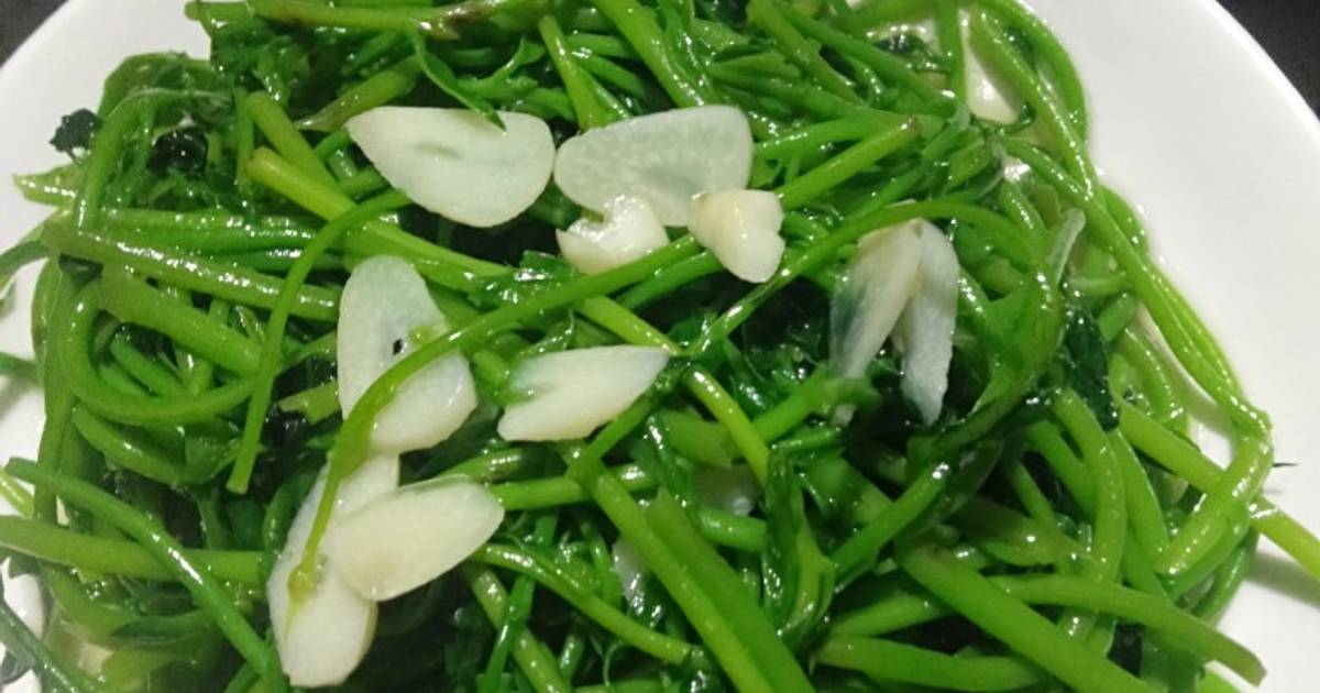 Mồng tơi xào tỏi