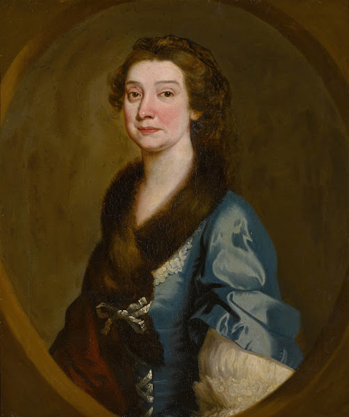 Portrait of a lady probably Lady Martha Hicks née Browne 17151802