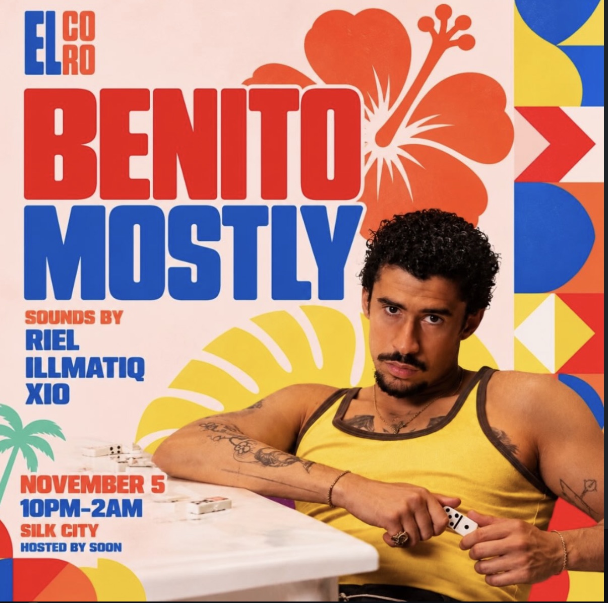 Flyer for Benito Mostly