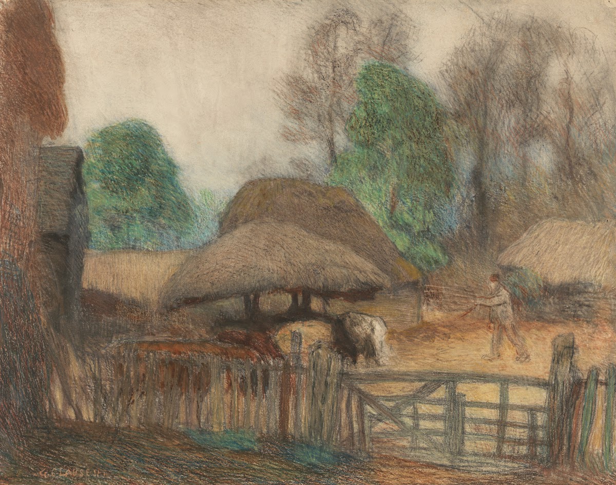 The farmyard 1899