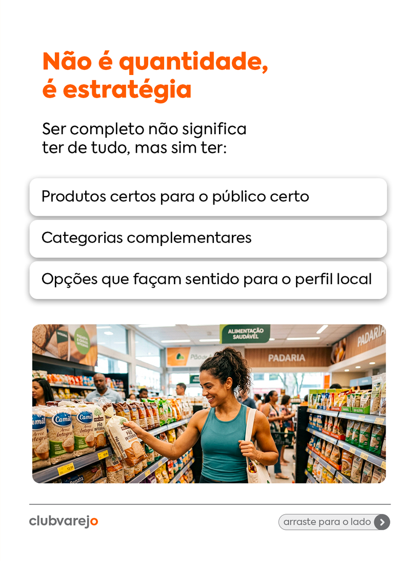 Estratégia de mix não é quantidade