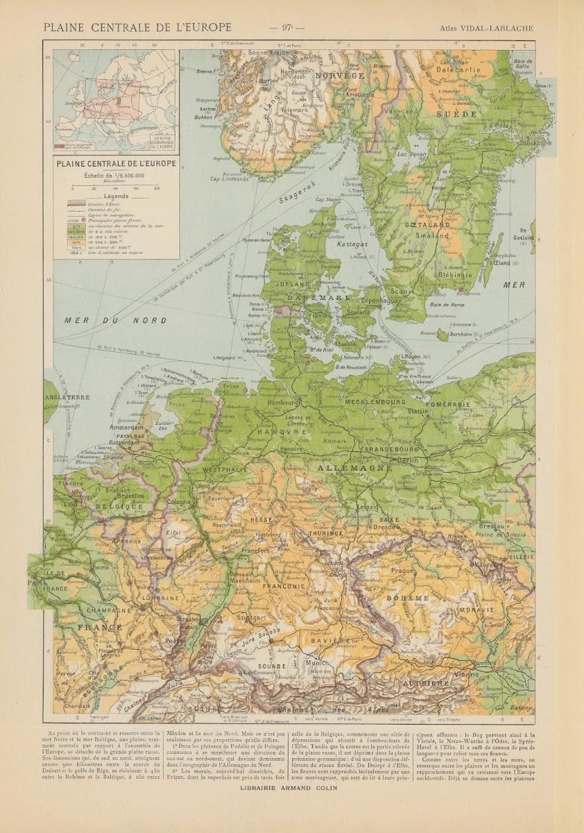 Plaine Centrale de lEurope 1913
