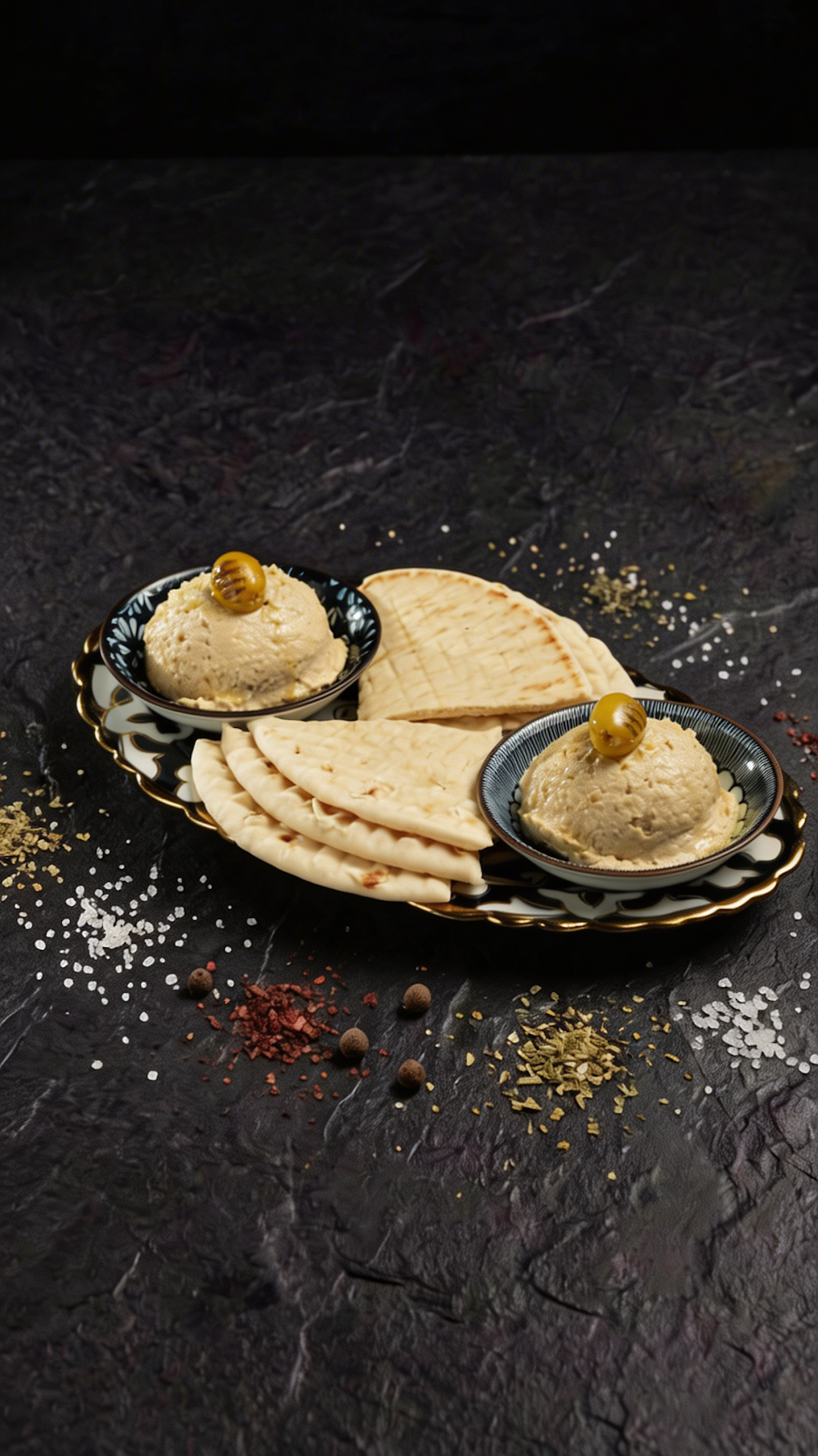 Hummus dish