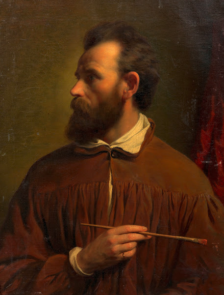 Selbstbildnis Friedrich von Amerling around 18801890
