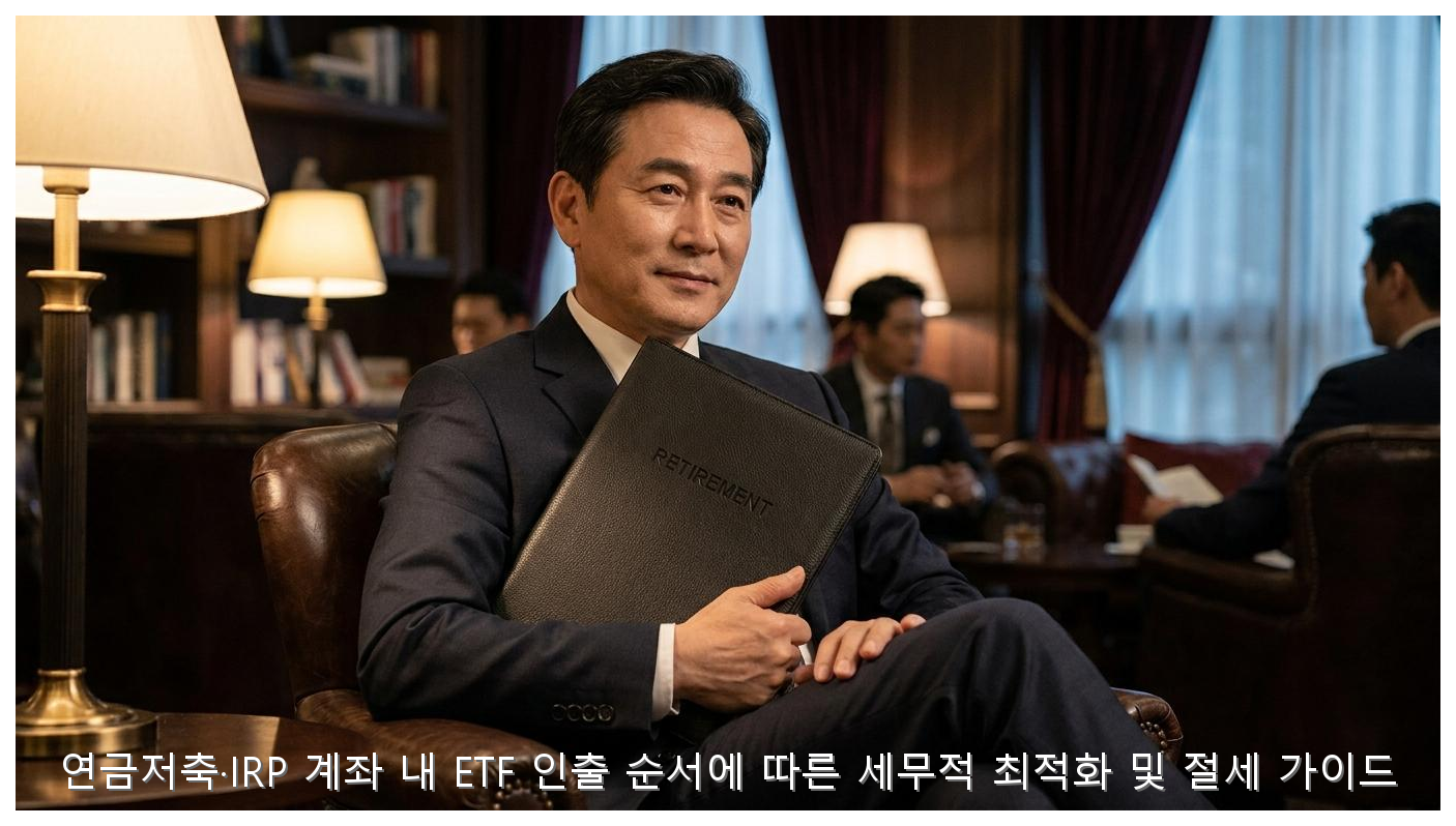 연금 IRP ETF 인출 순서 절세 가이드 핵심 안내 및 분석 인포그래픽 (4)