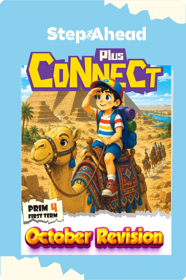 تحميل مراجعة شهر أكتوبر إنجليزي Connect Plus 4 للصف الرابع الابتدائي الترم الأول 2027 PDF