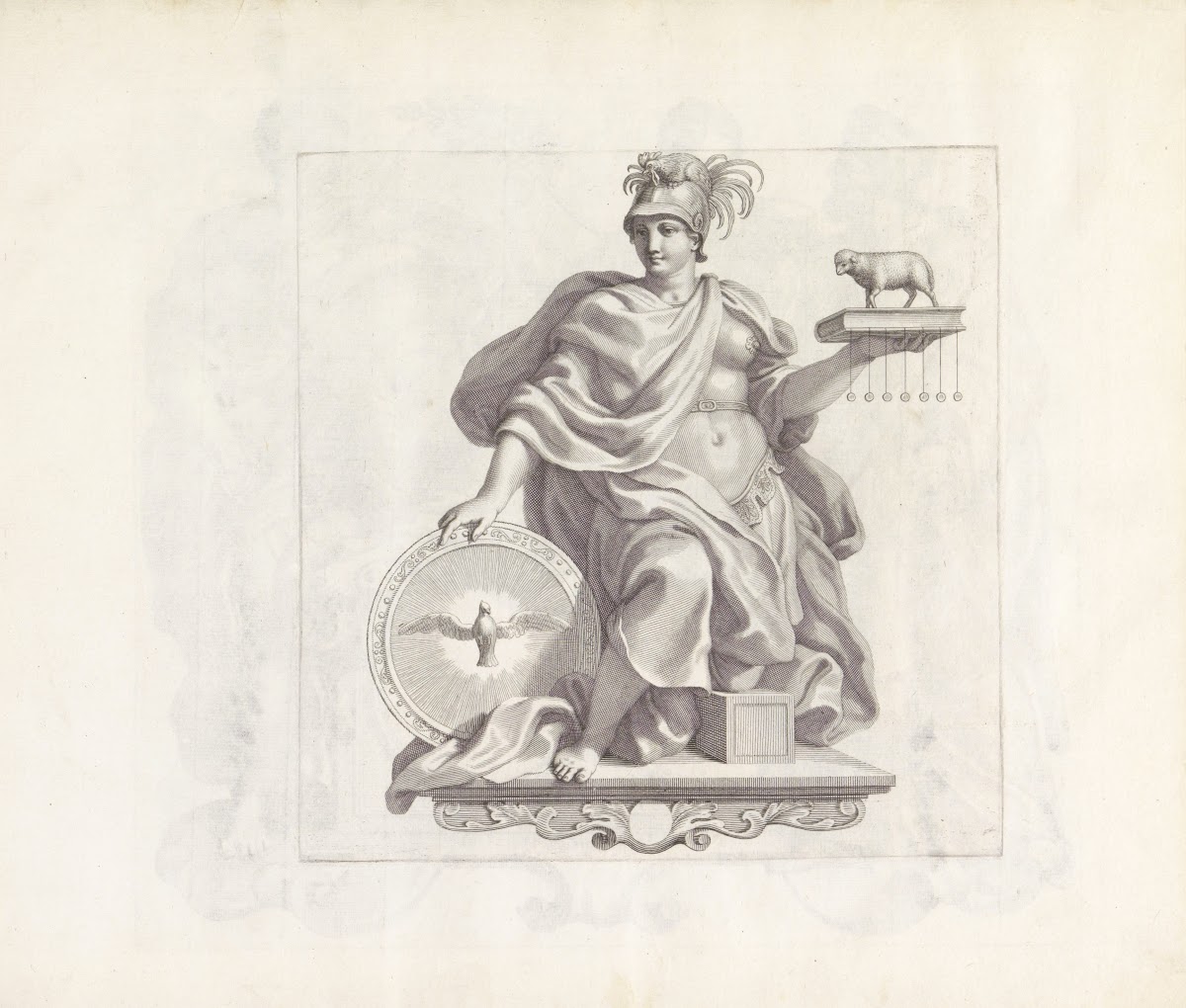 Personificatie van de Goddelijke Wijsheid 1673 1743