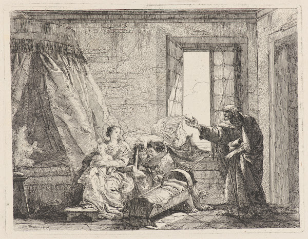 Joseph Relays to Mary Gods Command to Flee 17501753