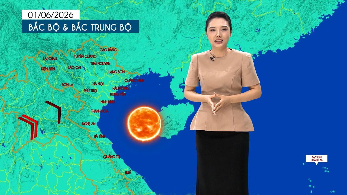 Dự báo thời tiết tối | 01/06/2026 - Đài Phát thanh và truyền hình Hà Nội