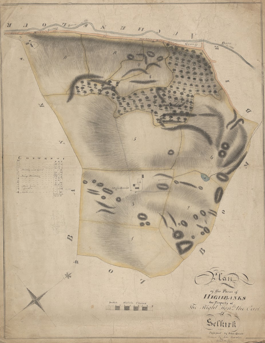 A Collection Of Surveys Of Scottish Estates Of The Earl Of Selkirk Farm Of Highb