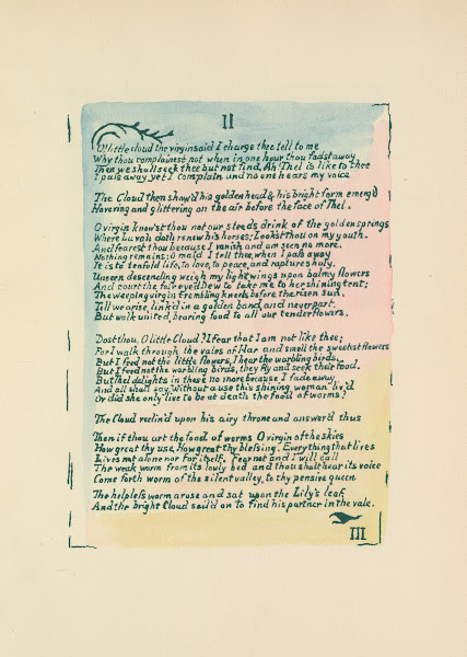 The Book of Thel Pl4 19th century