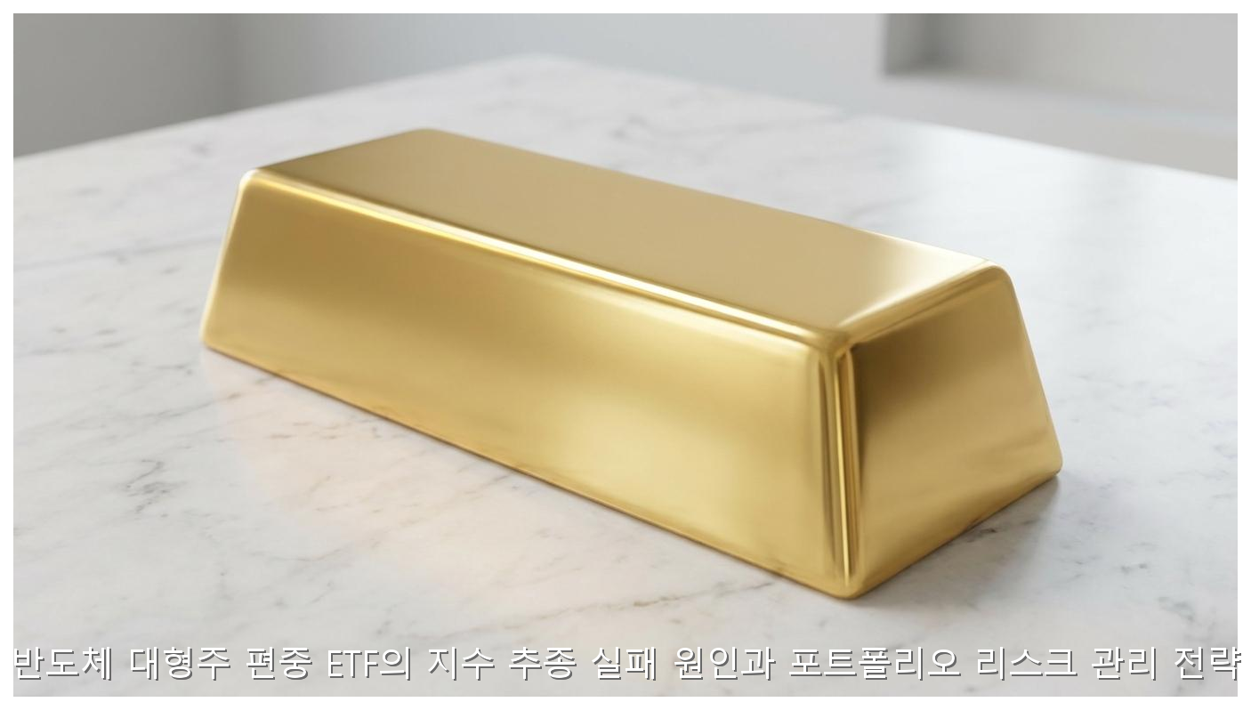 반도체 대형주 편중 ETF의 지수 추종 실패 원인과 포트폴리오 리스크 관리 전략 핵심 안내 및 분석 인포그래픽 (5)